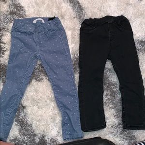 Toddler girl bundle of 2 ( 2 pair of pants )